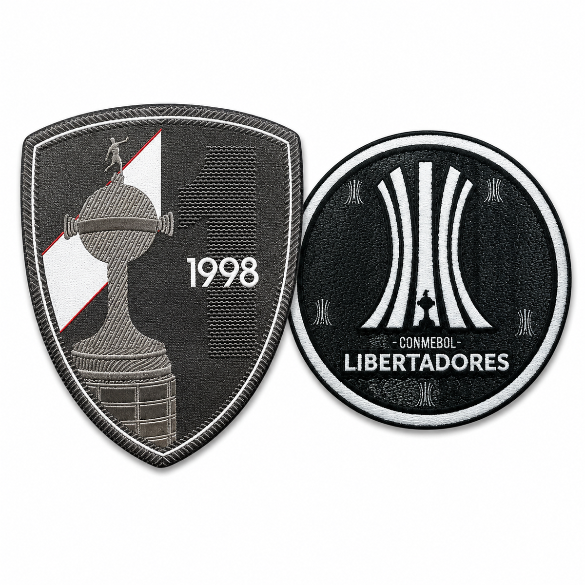 Patch Patch Campeão Libertadores - (2 peças · Mangas Esquerda + Direita)
