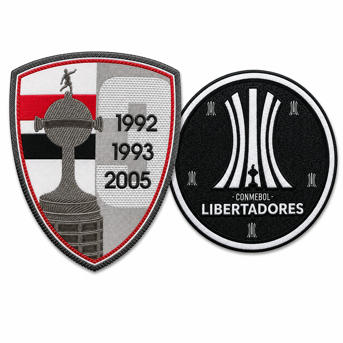 Patch Patch Campeão Libertadores - (2 peças · Mangas Esquerda + Direita)