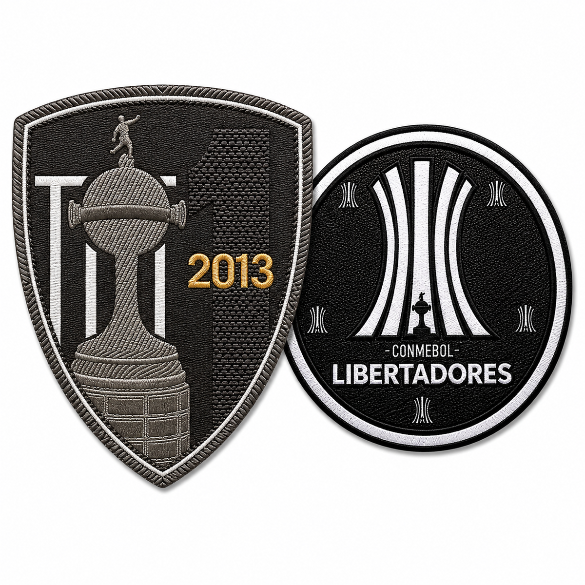 Patch Patch Campeão Libertadores - (2 peças · Mangas Esquerda + Direita)