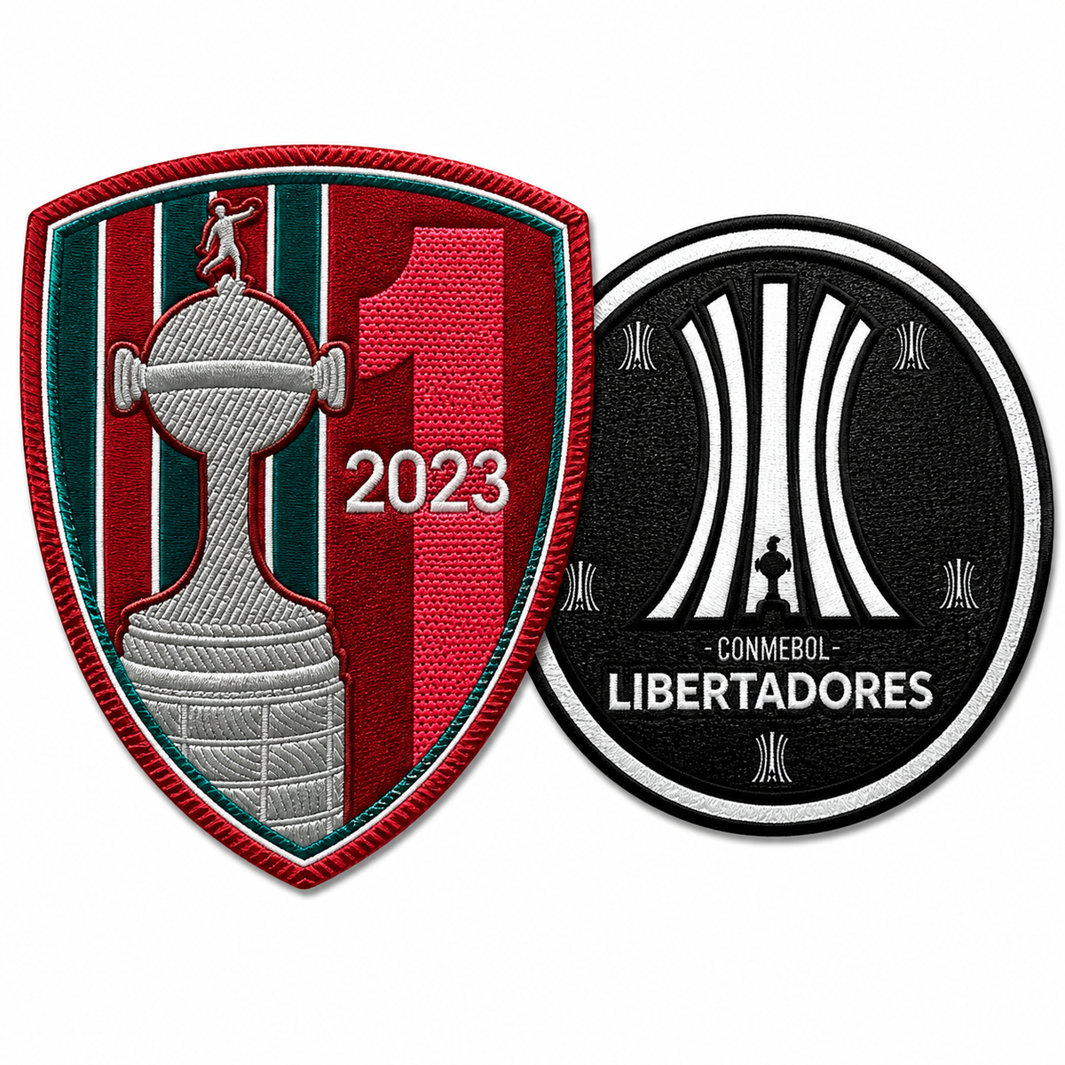 Patch Patch Campeão Libertadores - (2 peças · Mangas Esquerda + Direita)
