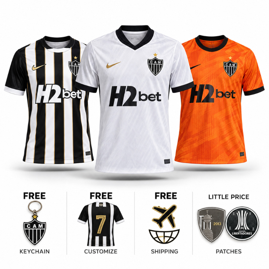 Combo Home, Away e Third 26/27 Fan Shirt