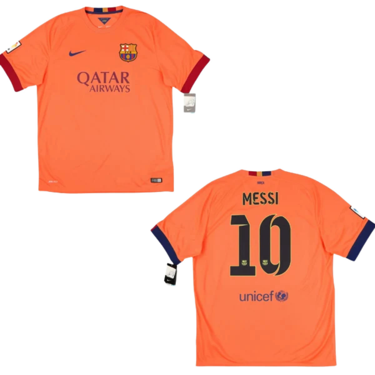 Jersey Barcelona Away Retro 2014 Messi