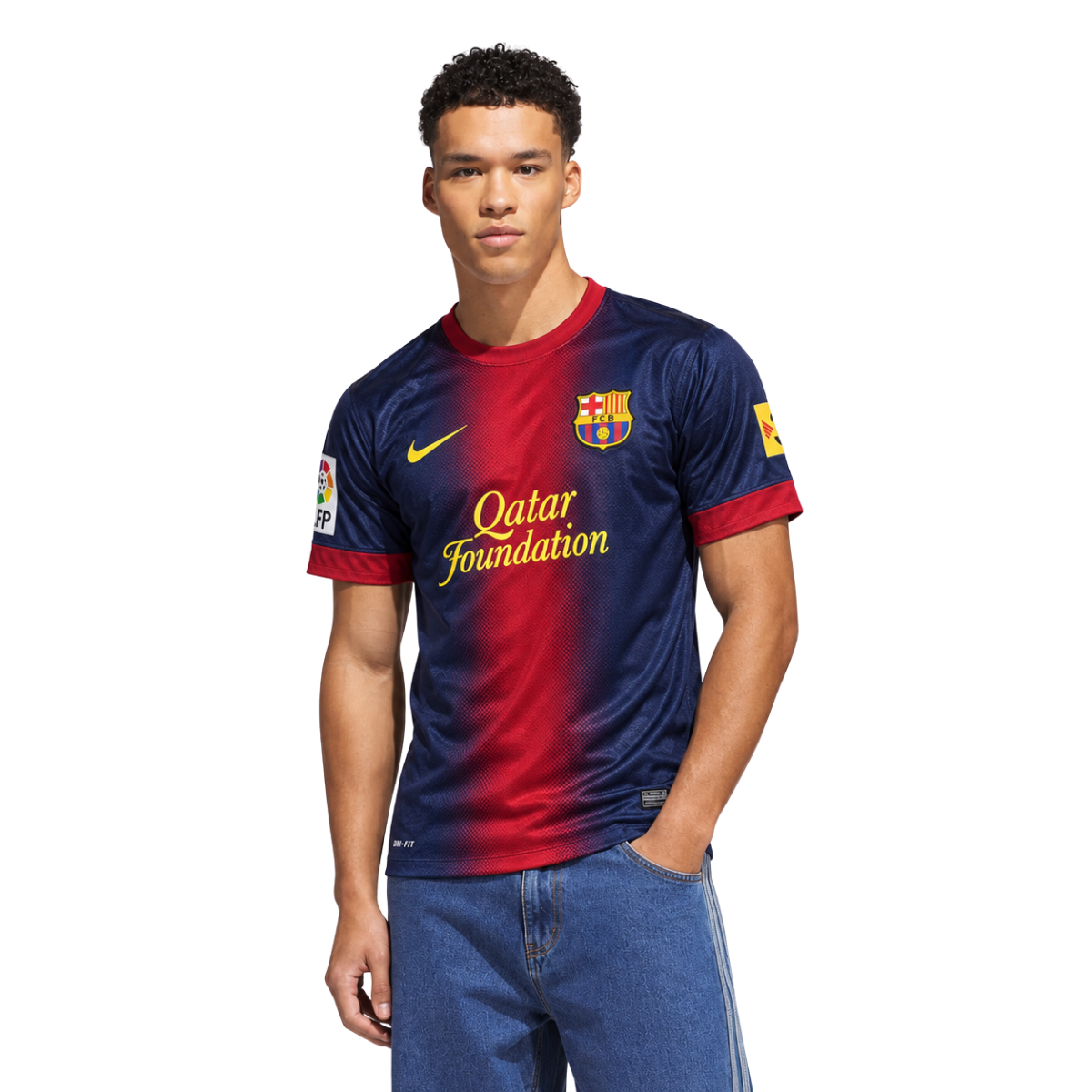 Jersey Barcelona Home Retro 2012 Messi