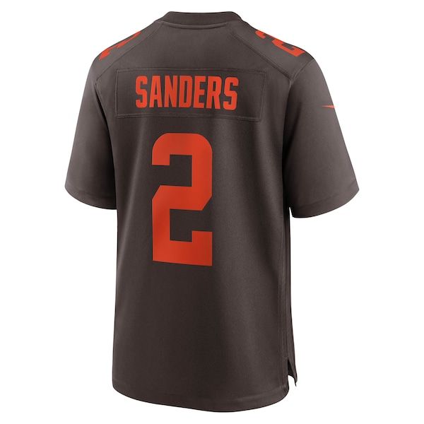 Shedeur Sanders Alternate Game Jersey Brown