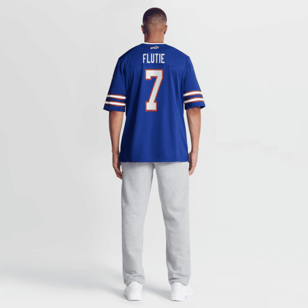 Doug Flutie Game Retired Player Jersey Royal
