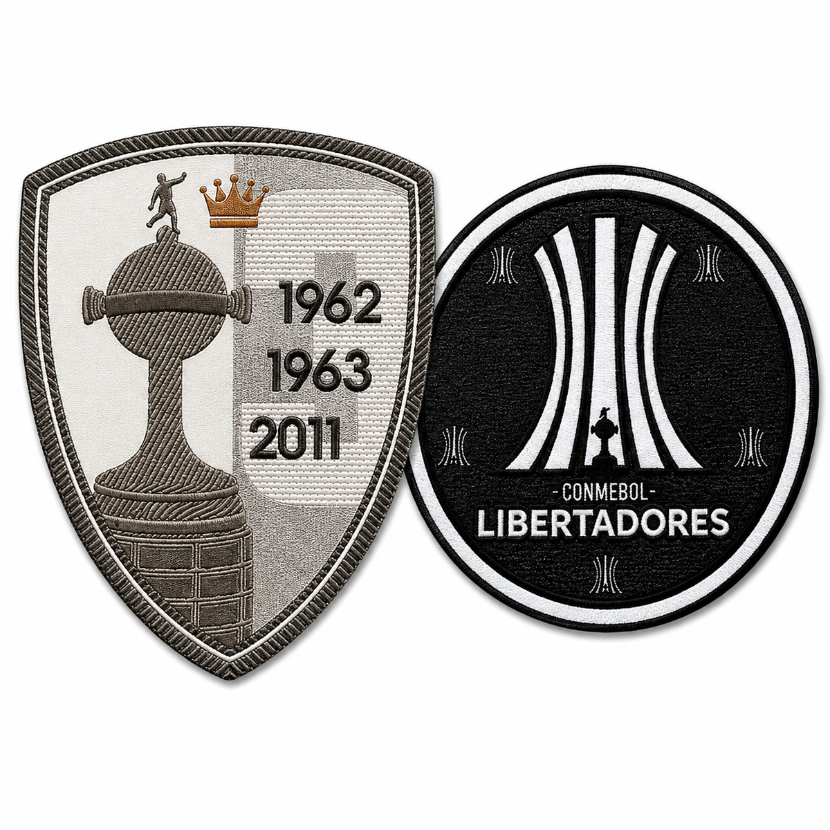 Patch Patch Campeão Libertadores - (2 peças · Mangas Esquerda + Direita)