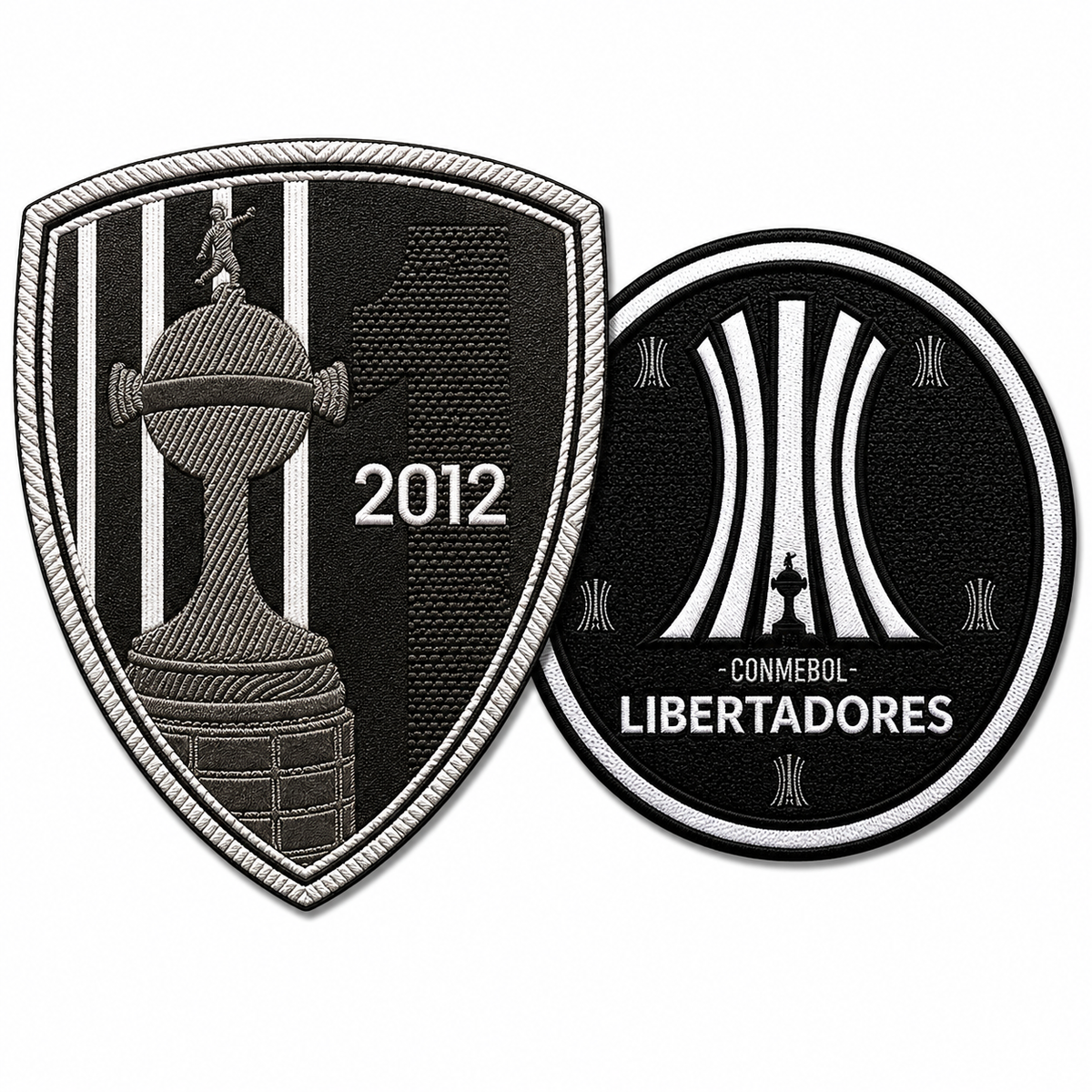 Patch Patch Campeão Libertadores - (2 peças · Mangas Esquerda + Direita)