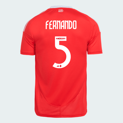 Home 25/26 Soccer Fernando #5 Fan Shirt