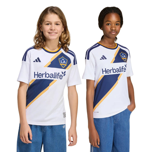 LA Galaxy Home 26/27 Kids Shirt Kit