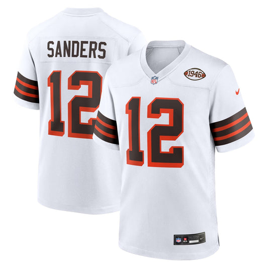 Shedeur Sanders 2025 Draft 2nd Alternate Game Jersey - White