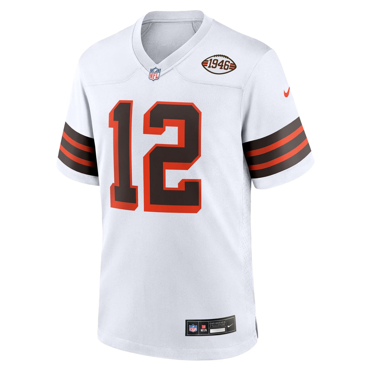 Shedeur Sanders Authentic 2025 NFL Draft 2nd Alternate Game Jersey - White
