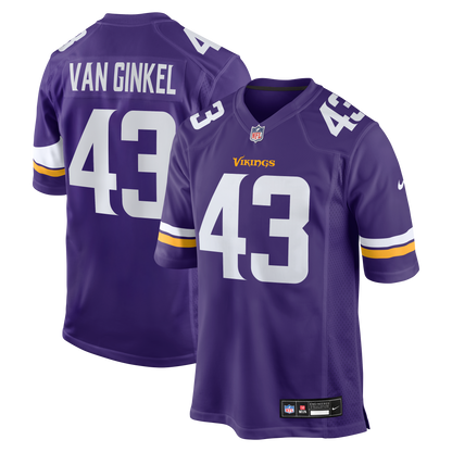 Andrew Van Ginkel Game Jersey Purple