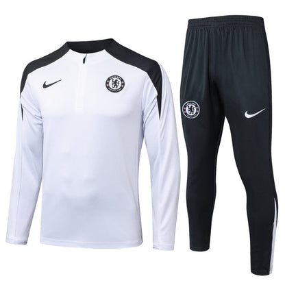 Chelsea 25/26 Pre-Match White Tracksuit