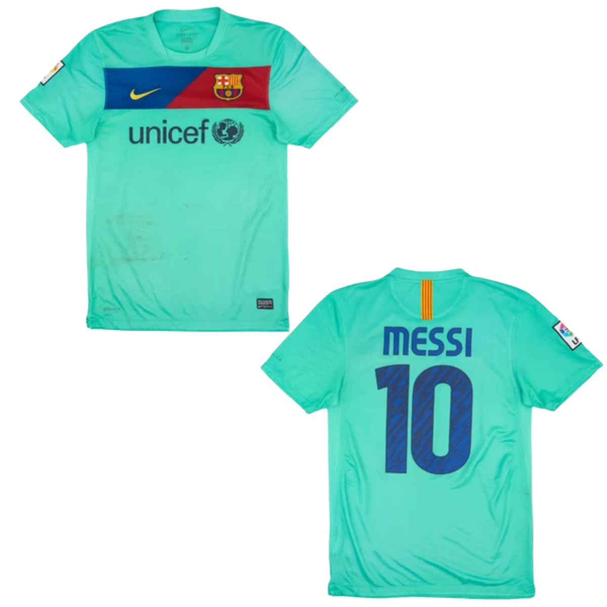Jersey Barcelona Away Retro 2010 Messi
