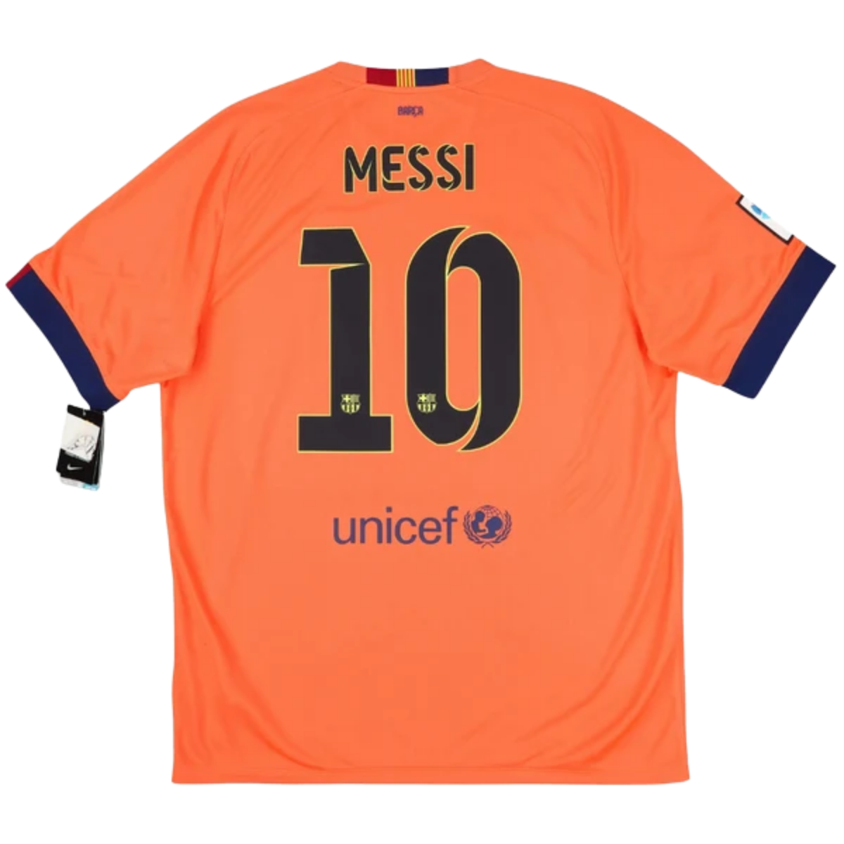 Jersey Barcelona Away Retro 2014 Messi