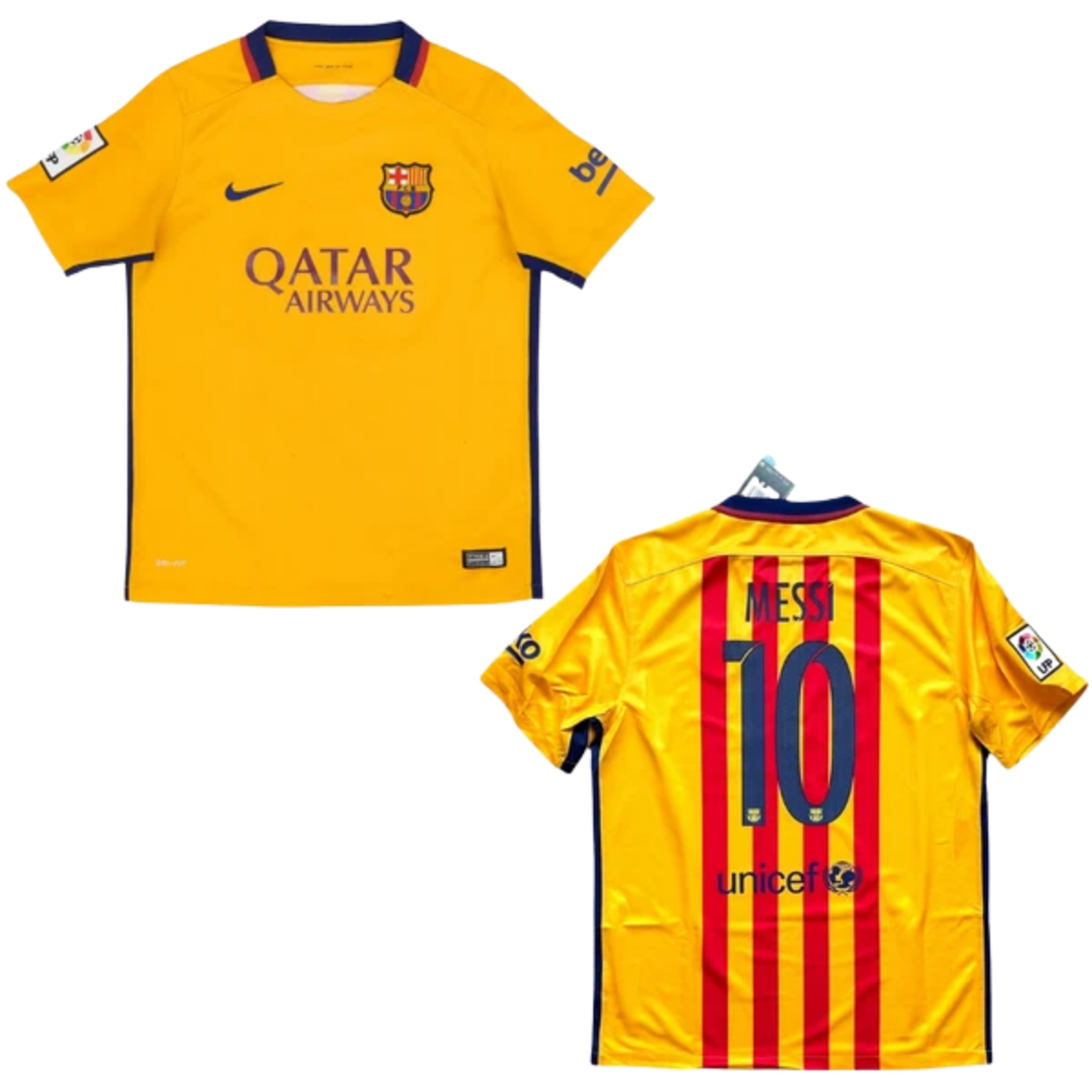 Jersey Barcelona Away Retro 2015 Messi