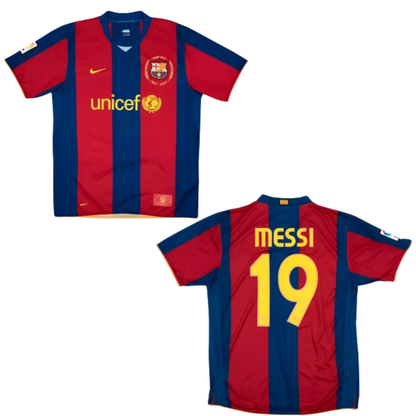 Jersey Barcelona Home Retro 2007 Messi