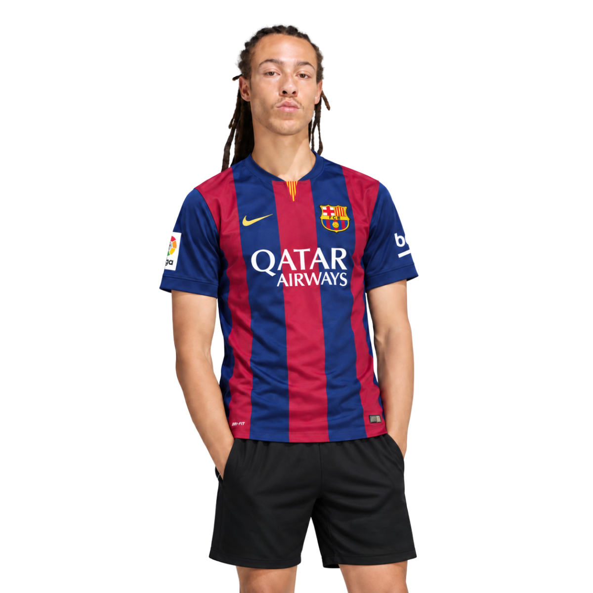 Jersey Barcelona Home Retro 2014 Messi