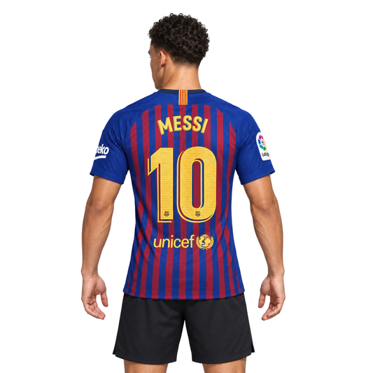 Jersey Barcelona Home Retro 2018 Messi