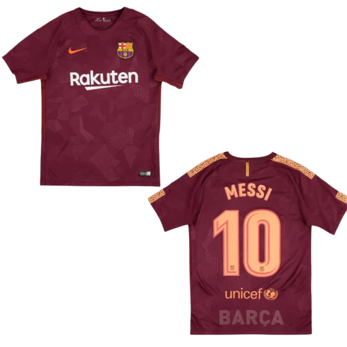 Jersey Barcelona Third Retro 2017 Messi