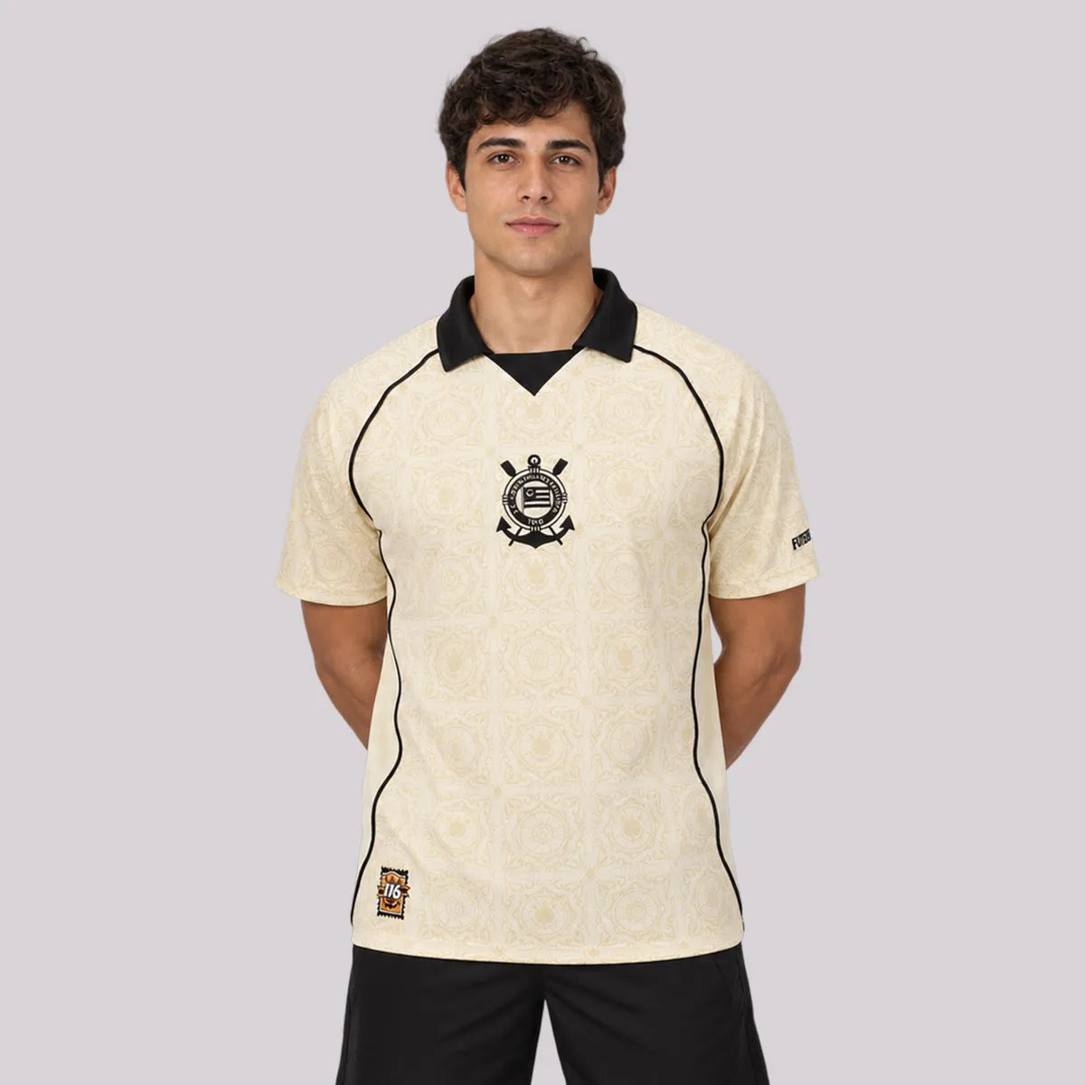 116 Years Beige Polo Fan Shirt