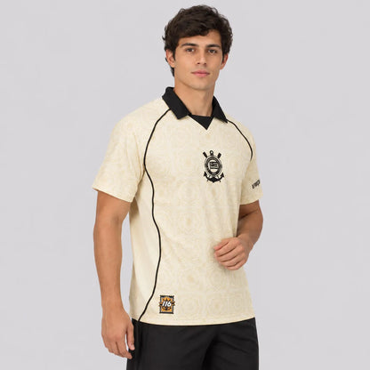 116 Years Beige Polo Fan Shirt