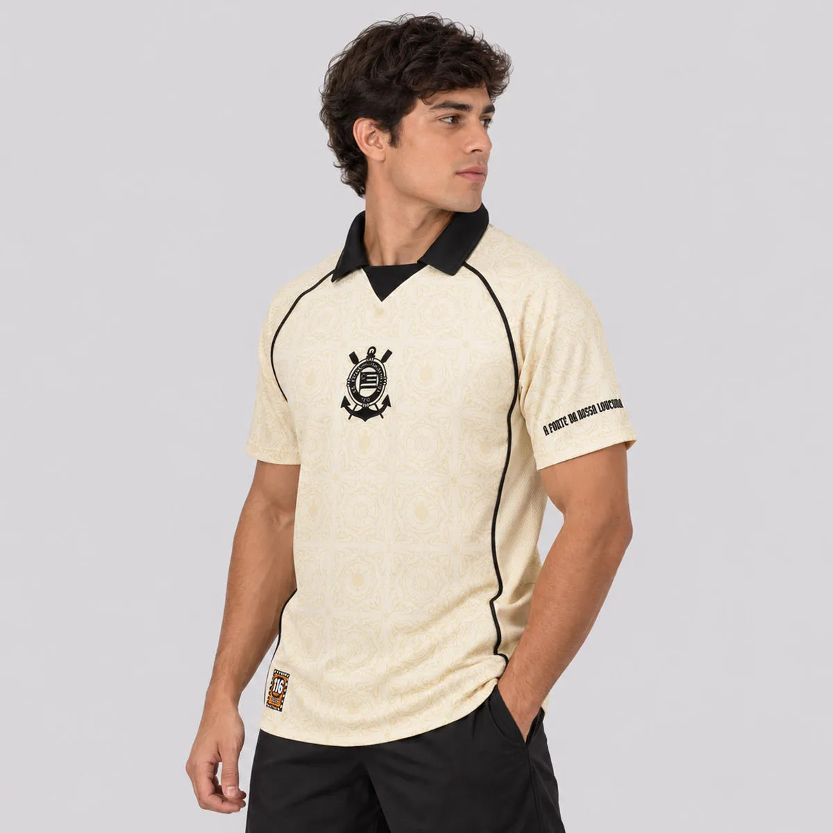 116 Years Beige Polo Fan Shirt
