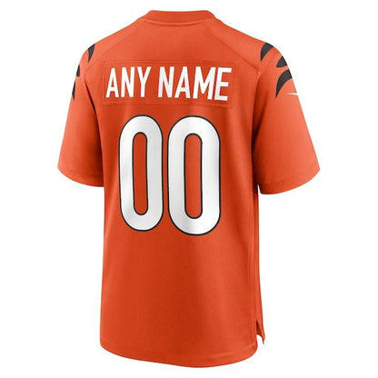Alternate Game Custom Jersey Orange
