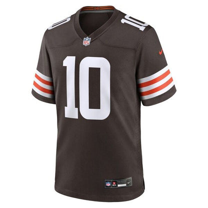Quinshon Judkins 2025 NFL Draft Game Jersey Brown