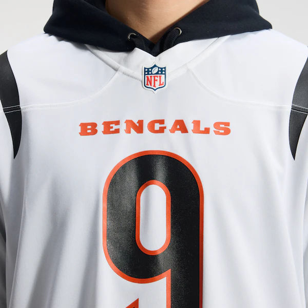 Joe Burrow Game Jersey White