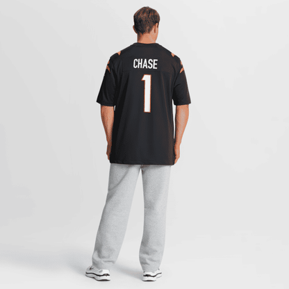 Ja'Marr Chase Game Jersey Black
