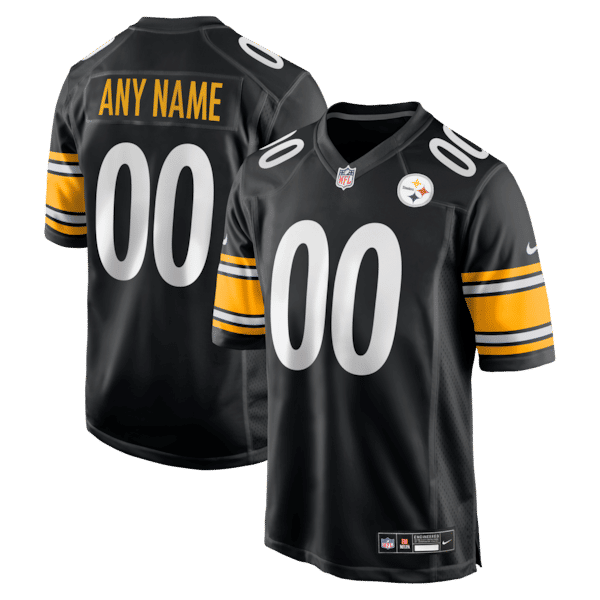 Custom Game Jersey Black
