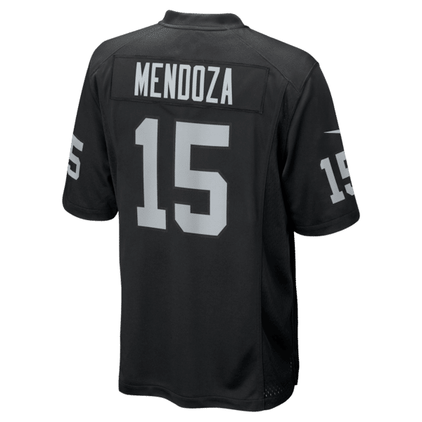 Fernando Mendoza 2026 NFL Draft First Round Pick No. 1 Game Jersey Black