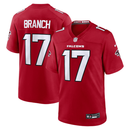 Zachariah Branch Team Game Jersey Red