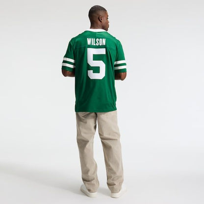Garrett Wilson Vapor F.U.S.E. Stitched Limited Jersey Green