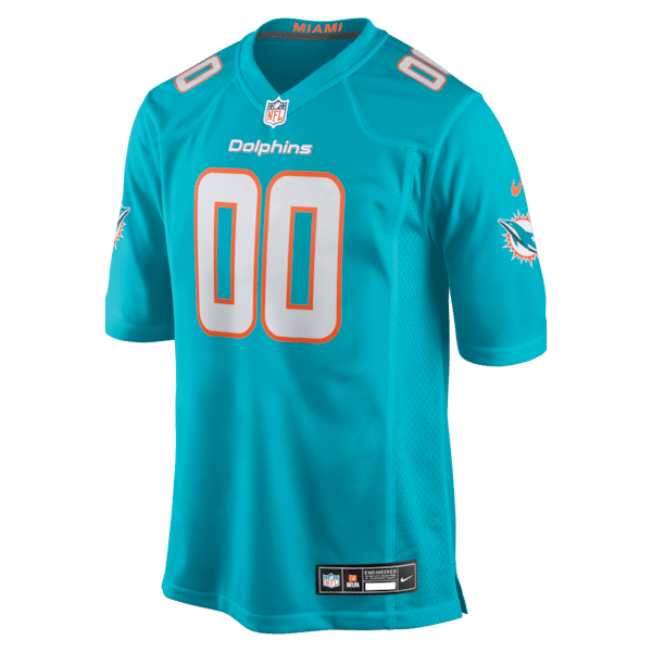 Custom Game Jersey Aqua