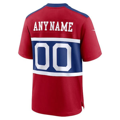 Alternate Game Custom Jersey Century Red