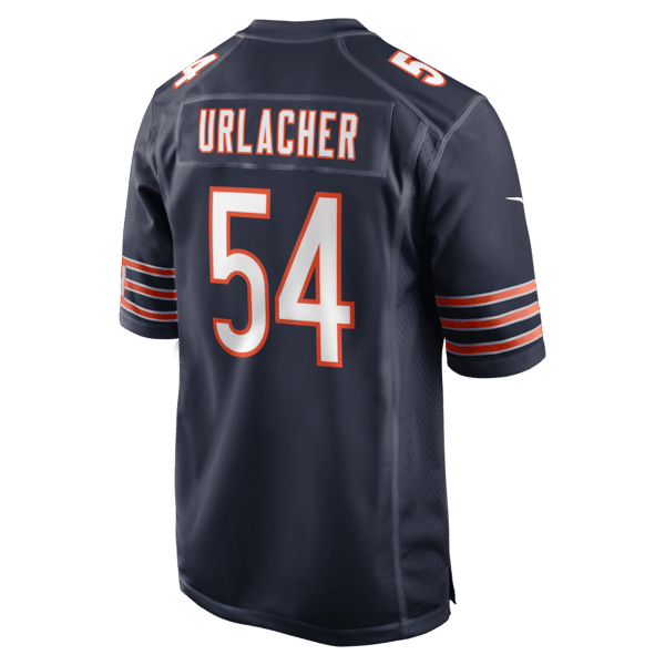 Brian Urlacher Game Retired Player Jersey Navy