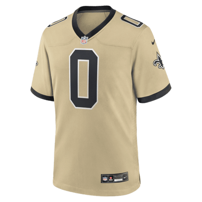 Jordyn Tyson 2026 Draft Pick No. 8 Alternate Game Jersey Gold