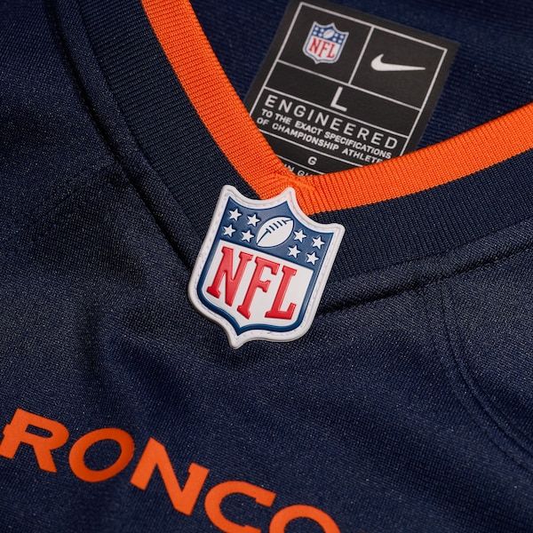 Bo Nix Alternate Game Jersey Navy