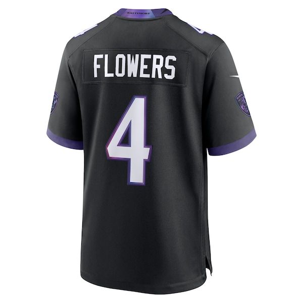 Zay Flowers Alternate Game Jersey Black