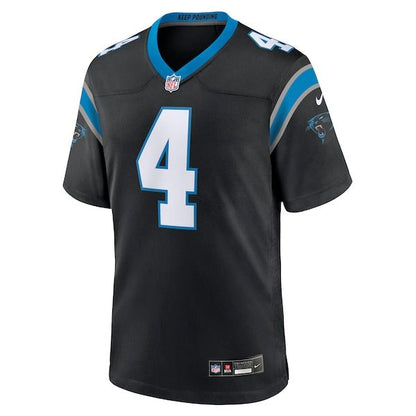 Tetairoa McMillan Game Jersey Black
