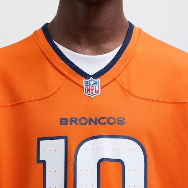 Bo Nix Game Jersey Orange