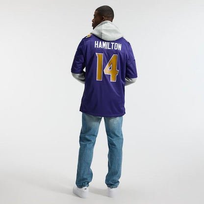 Kyle Hamilton Alternate Game Jersey Purple