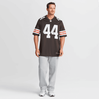 Leroy Kelly Retired Player Game Jersey Brown