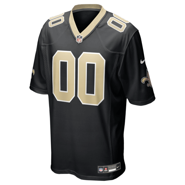 Custom Game Jersey Black