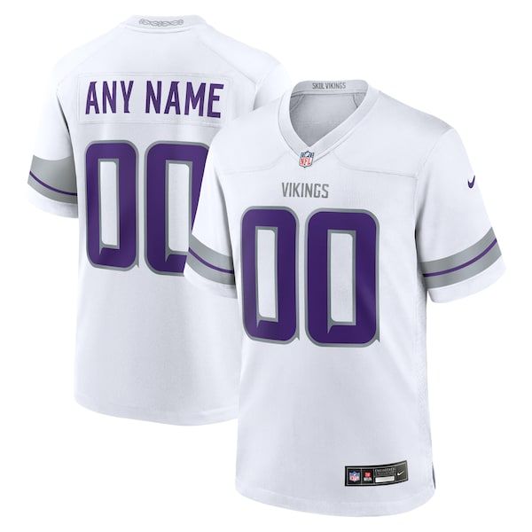 Custom Alternate Game Jersey White