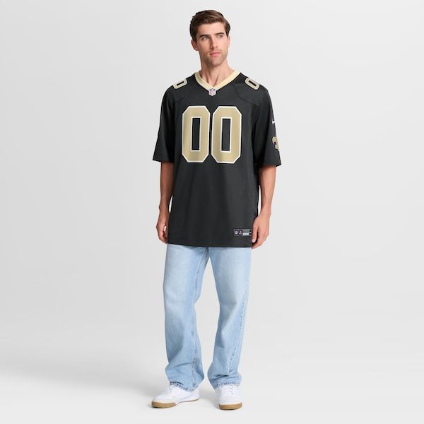 Custom Game Jersey Black