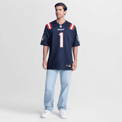 A.J. Brown Game Jersey Navy