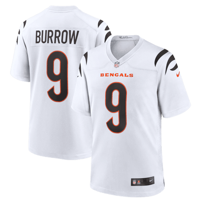 Joe Burrow Game Jersey White